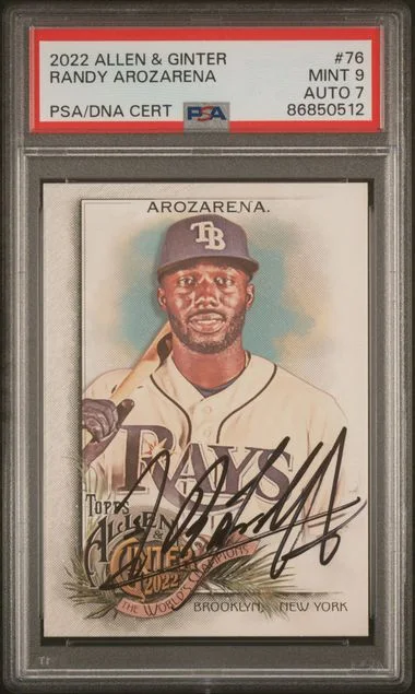 2022 Topps Allen & Ginter Randy Arozarena #76 card image