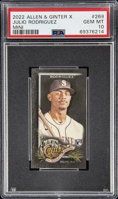 2022 Topps Allen & Ginter Rodriguez X Mini 269 #Julio card image