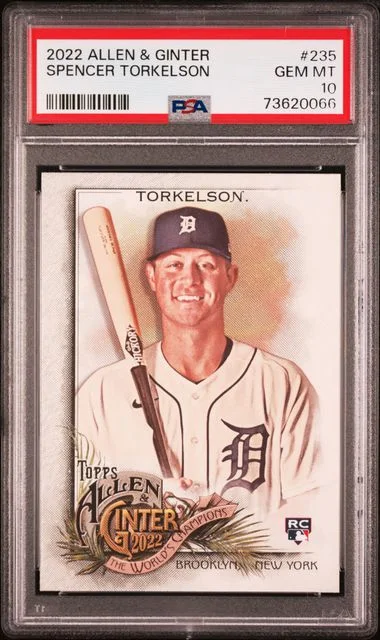 2022 Topps Allen & Ginter Spencer Torkelson #235 card image