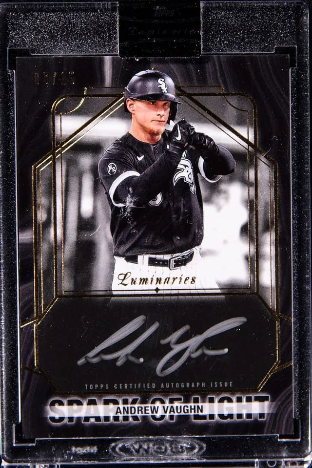 2022 Topps Andrew Vaughn Luminaries Spark of Light #SLA-AV card image