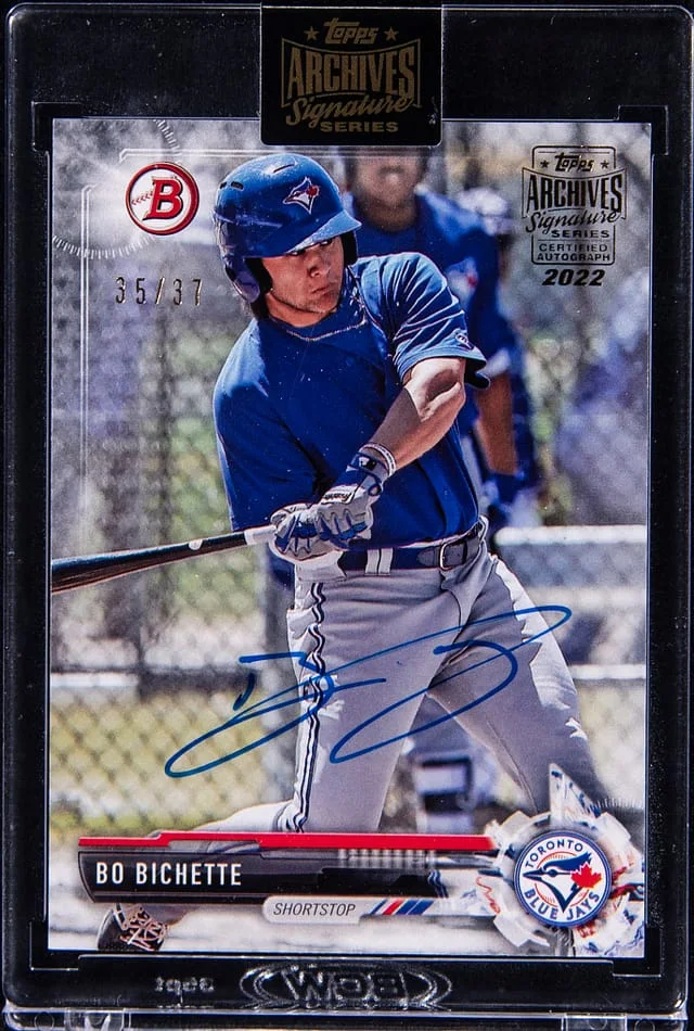 2022 Topps Archives Bo Bichette Signature #BD-38 card image