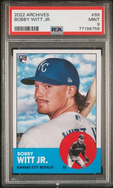 2022 Topps Archives Bobby Witt Jr. #89 card image