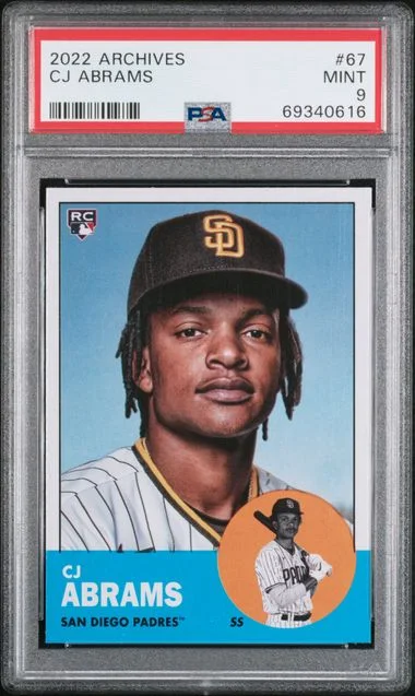 2022 Topps Archives CJ Abrams #67 card image