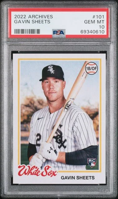 2022 Topps Archives Gavin Sheets #101 card image