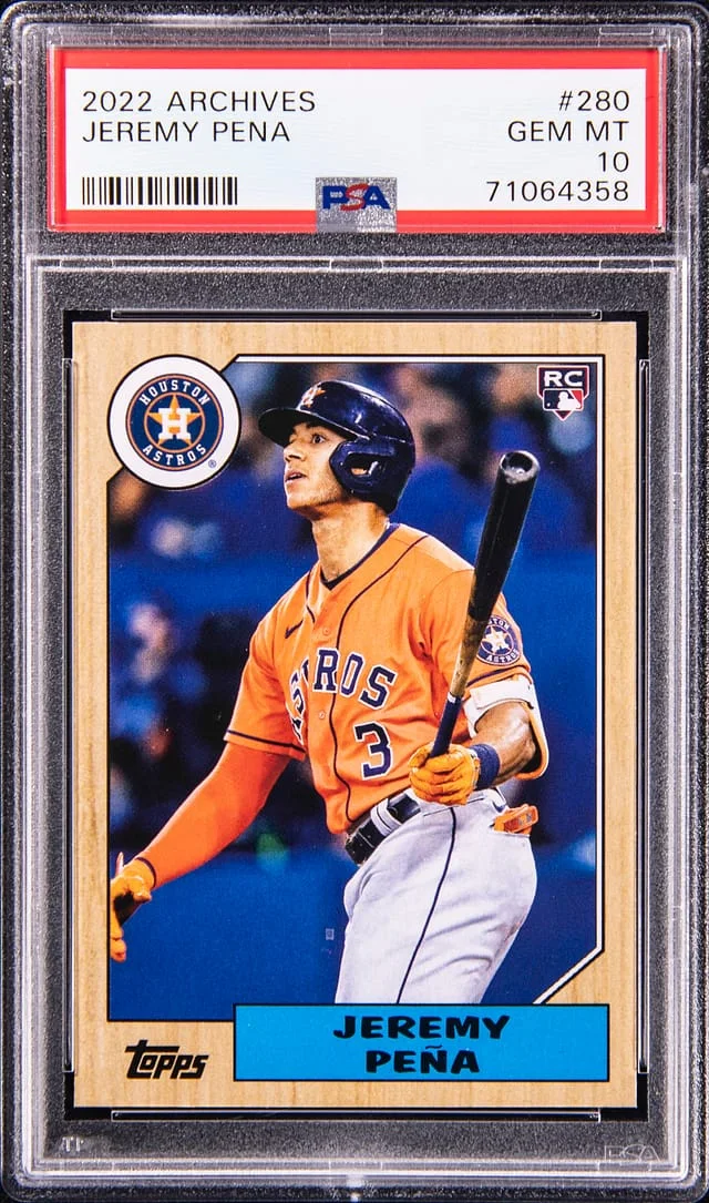 2022 Topps Archives Jeremy Peña #280 card image
