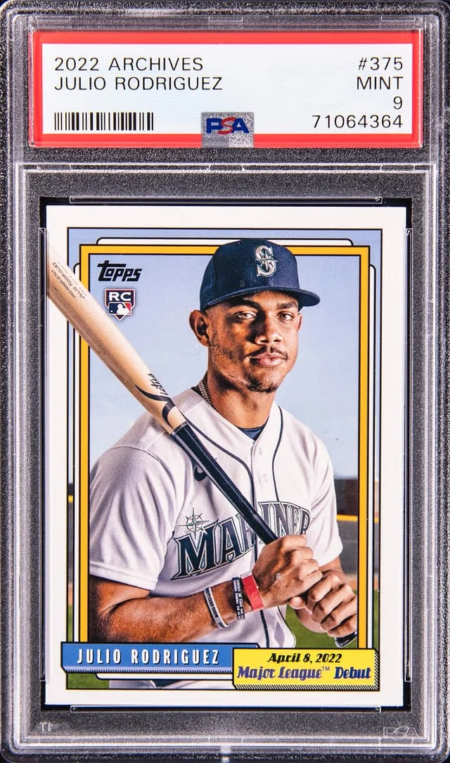 2022 Topps Archives Julio Rodriguez #375 card image
