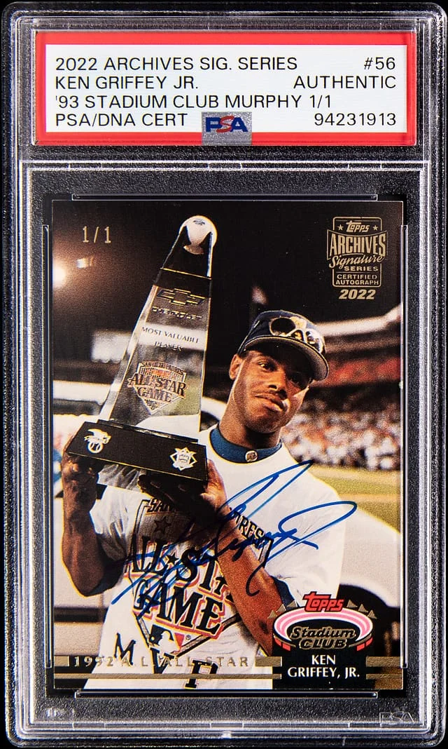 2022 Topps Archives Ken Griffey Jr. 93 Stadium Club Murphy #56 card image
