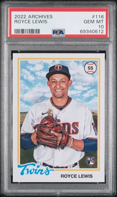 2022 Topps Archives Royce Lewis #116 card image