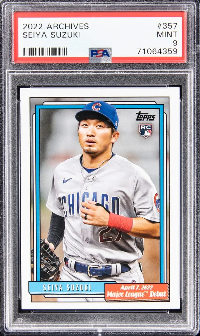 2022 Topps Archives Seiya Suzuki #357 card image