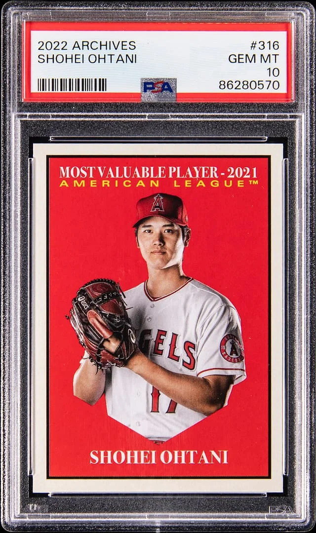 2022 Topps Archives Shohei Ohtani #318 card image