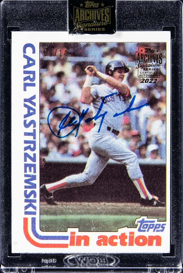 2022 Topps Archives Signature Series Carl Yastrzemski #651 card image