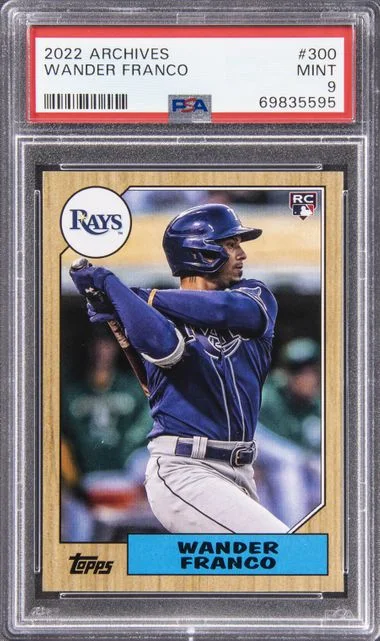 2022 Topps Archives Wander Franco #300 card image