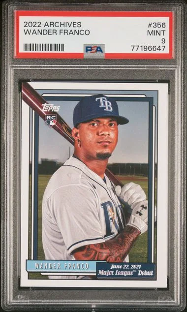 2022 Topps Archives Wander Franco #356 card image