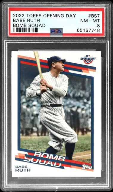 2022 Topps Babe Ruth Opening Day Bomb Squad #BS-7 card image