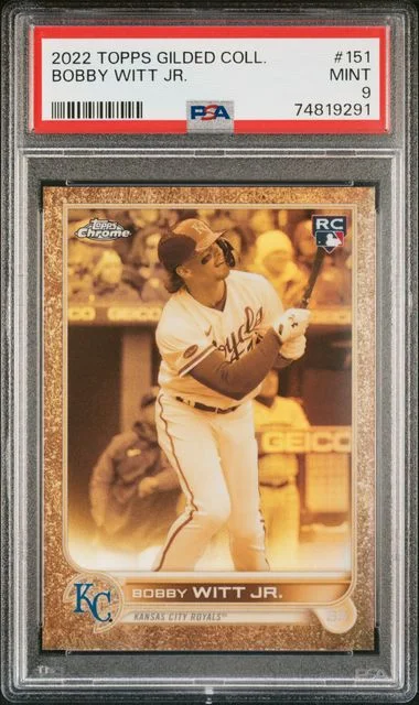 2022 Topps Bobby Witt Jr. Gilded Collection #151 card image
