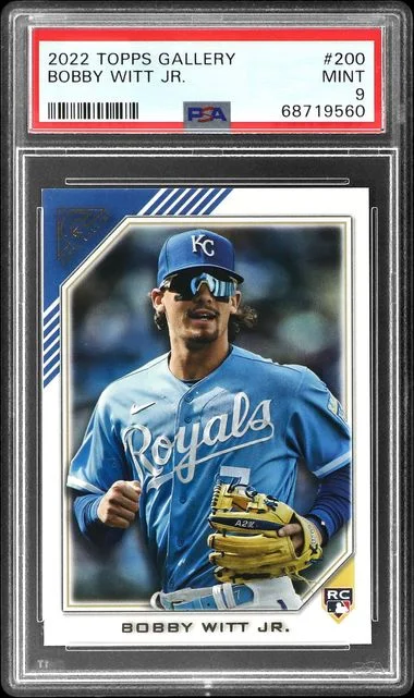 2022 Topps Bobby Witt Jr. Gallery #200 card image