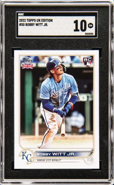 2022 Topps Bobby Witt Jr. UK Edition #50 card image