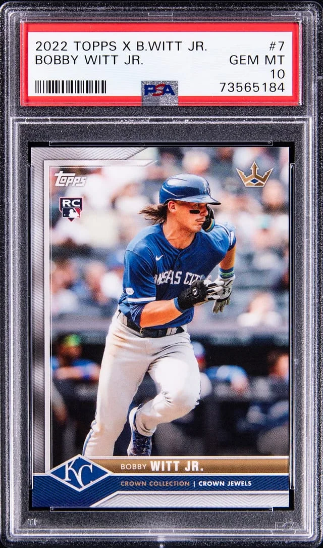 2022 Topps Bobby Witt Jr X #7 card image