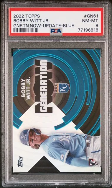 2022 Topps Bobby Witt Jr. Generation Now #GN61 card image
