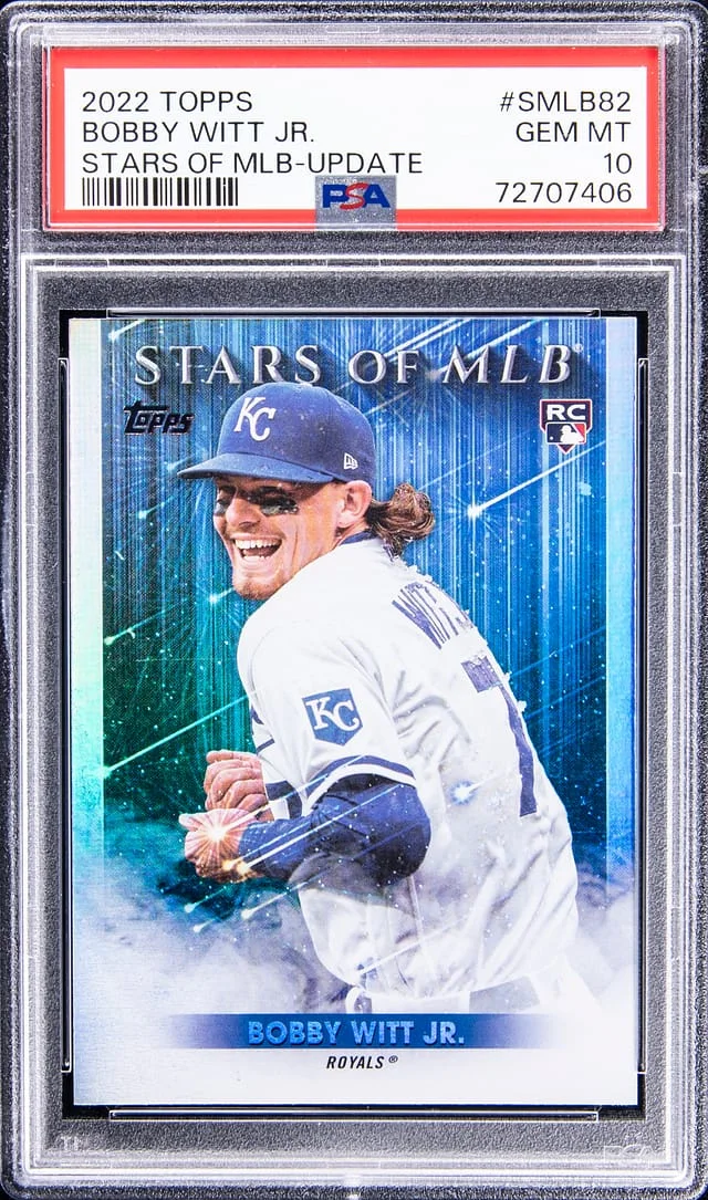 2022 Topps Bobby Witt Jr. Stars of MLB Update #SMLB-82 card image