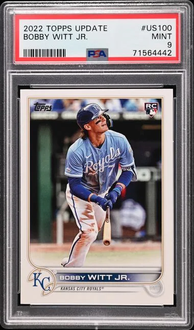 2022 Topps Bobby Witt Jr. #US100 card image