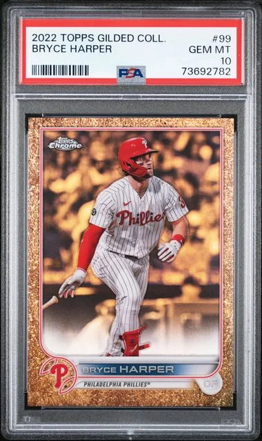 2022 Topps Bryce Harper Gilded Collection #99 card image
