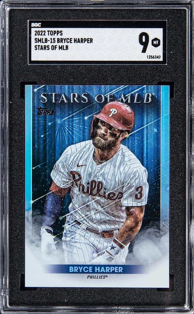 2022 Topps Bryce Harper Stars of MLB #SMLB card image