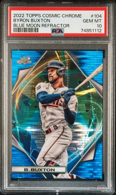 2022 Topps Byron Buxton Cosmic Chrome Refractor #104 card image