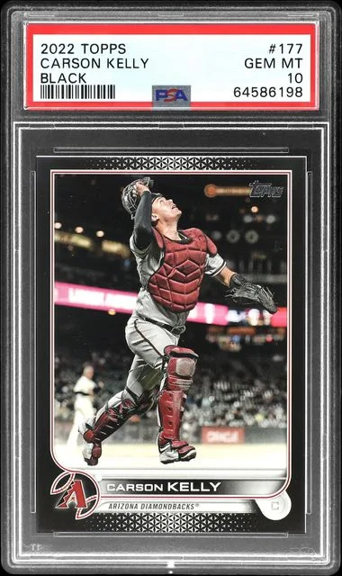 2022 Topps Carson Kelly Black #177 card image