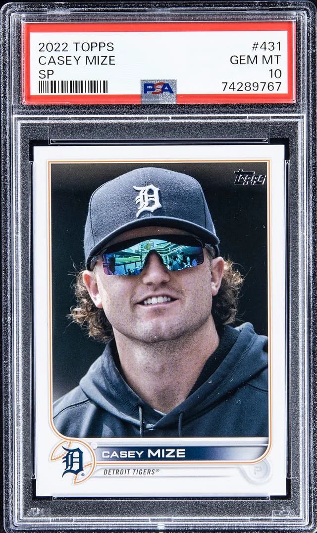2022 Topps Casey Mize SP #431 card image