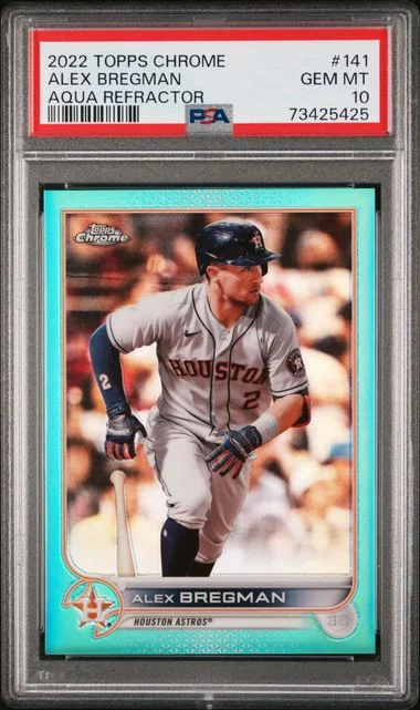 2022 Topps Chrome Alex Bregman #141 card image