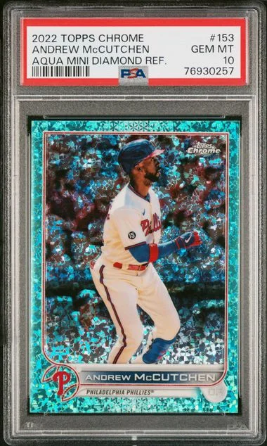 2022 Topps Chrome Andrew Mccutchen #153 card image