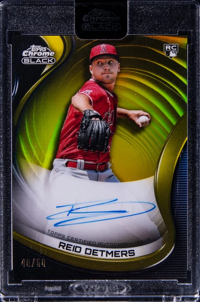 2022 Topps Chrome Black Reid Dtmers Autograph #CBA-RD card image