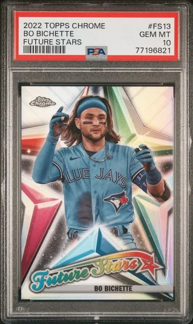 2022 Topps Chrome Bo Bichette Future Stars #FS13 card image