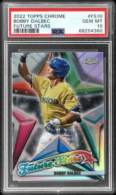 2022 Topps Chrome Bobby Dalbec Future Stars #FS-10 card image