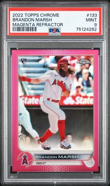 2022 Topps Chrome Brandon Marsh #133 card image