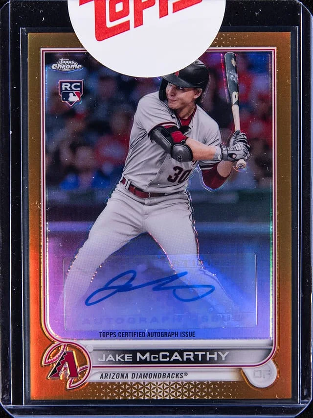 2022 Topps Chrome Jake McCarthy #AC-JMC card image