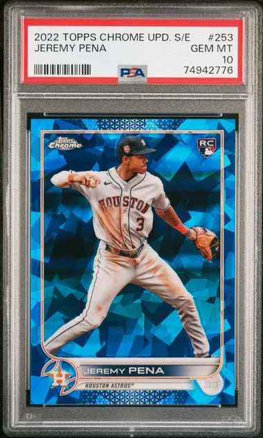 2022 Topps Chrome Jeremy Pena Edition #253 card image