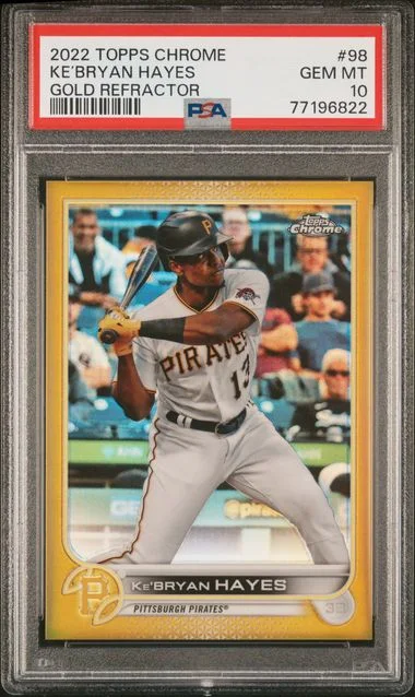 2022 Topps Chrome Ke’Bryan Hayes #98 card image