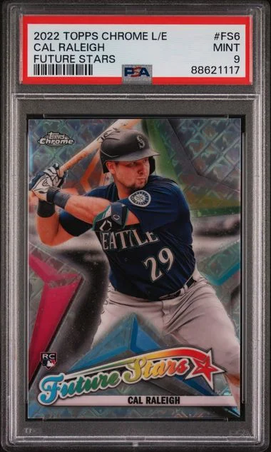 2022 Topps Chrome Logofractor Cal Raleigh Edition Future Stars #FS6 card image