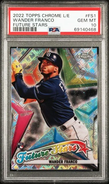 2022 Topps Chrome Logofractor Wander Franco Edition Future Stars #FS-1 card image