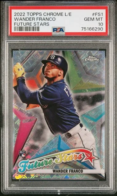 2022 Topps Chrome Logofractor Wander Franco Edition Future Stars #FS1 card image
