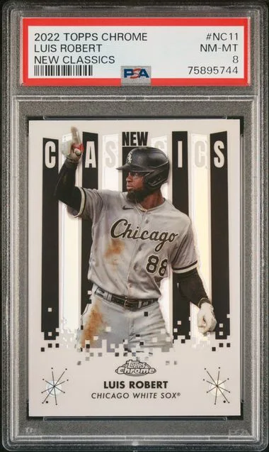 2022 Topps Chrome Luis Robert New Classics #NC-11 card image