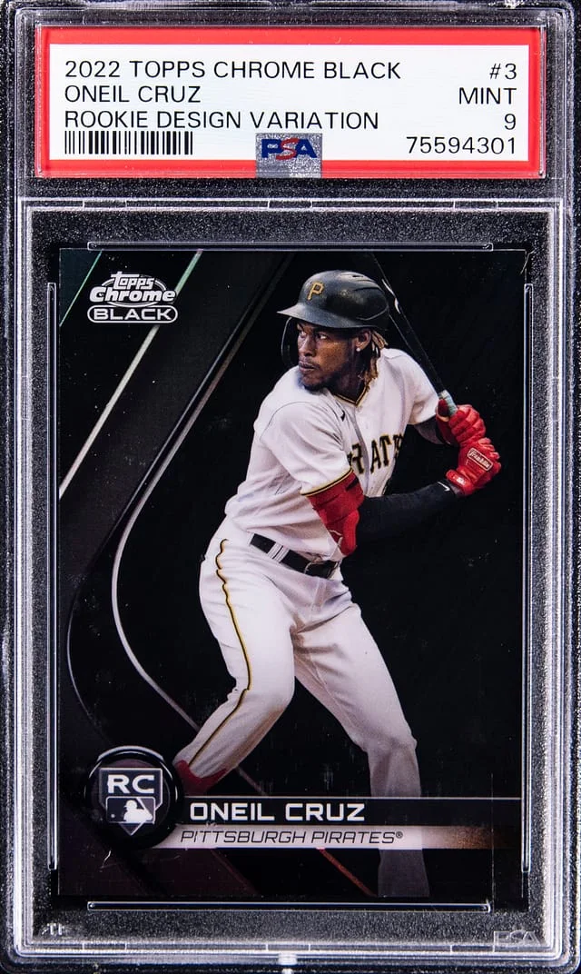 2022 Topps Chrome O'Neil Cruz Design Variation #3 card image