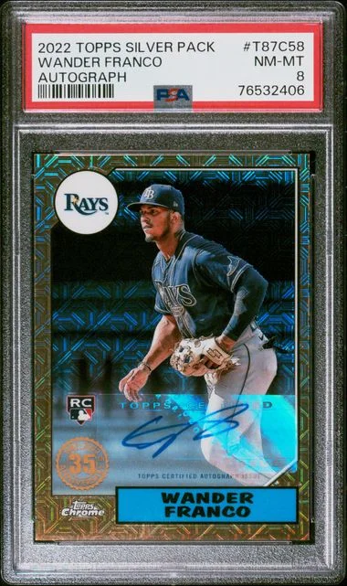 2022 Topps Chrome Promo Silver Pack #1987 card image
