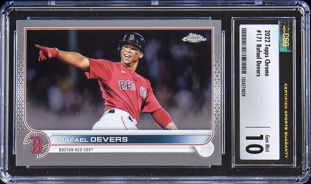 2022 Topps Chrome Rafael Devers #171 card image