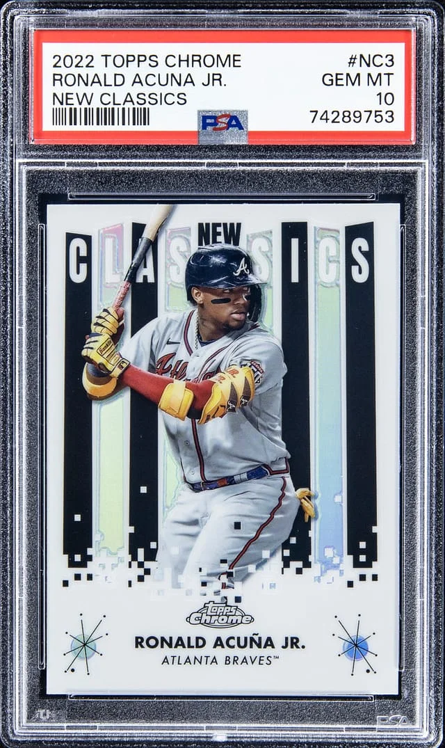 2022 Topps Chrome Ronald Acuna Jr. New Classics #NC3 card image