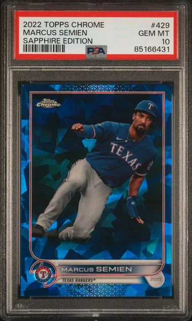 2022 Topps Chrome Sapphire Edition Marcus Semien #429 card image
