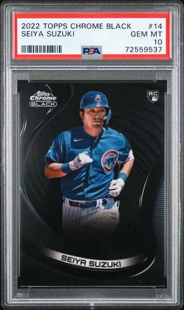 2022 Topps Chrome Seiya Suzuki #14 card image
