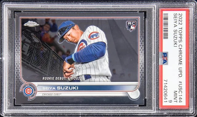 2022 Topps Chrome Seiya Suzuki #USC144 card image